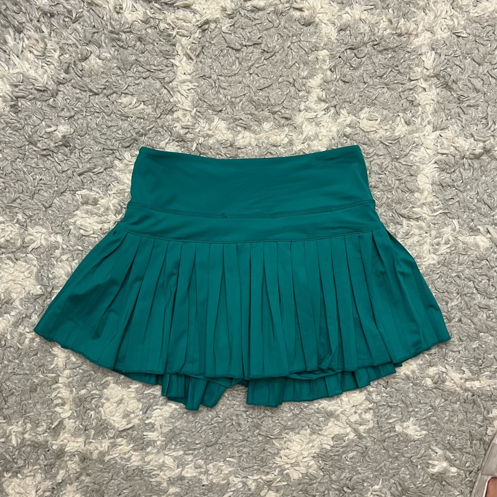 Teal goldhinge skirt